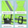 1PCS Reflective Running Vest, Elastic Adjustable Reflective Vest Gear High Vis Running Vest  for Night Cycling,Hiking, Jogging,Dog Walking