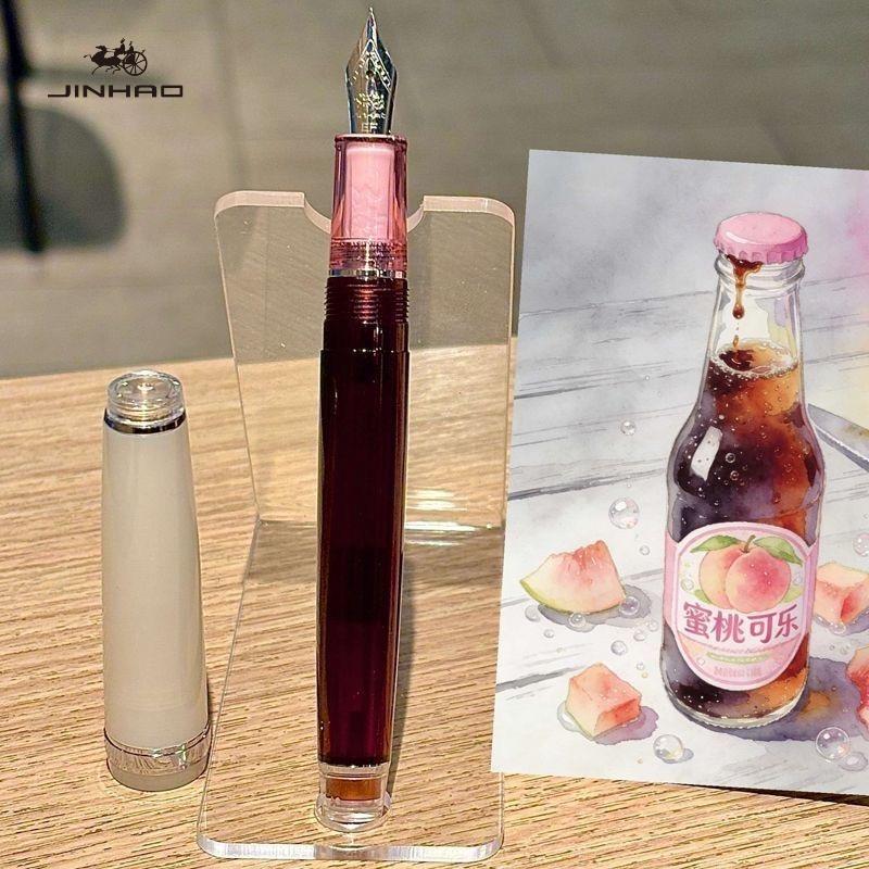 2026 Limited Flower Series !!! JINHAO 82 Fountain Pen EF/F/M Macaron Color Calligraphy Pen School Office Supplies Stationery