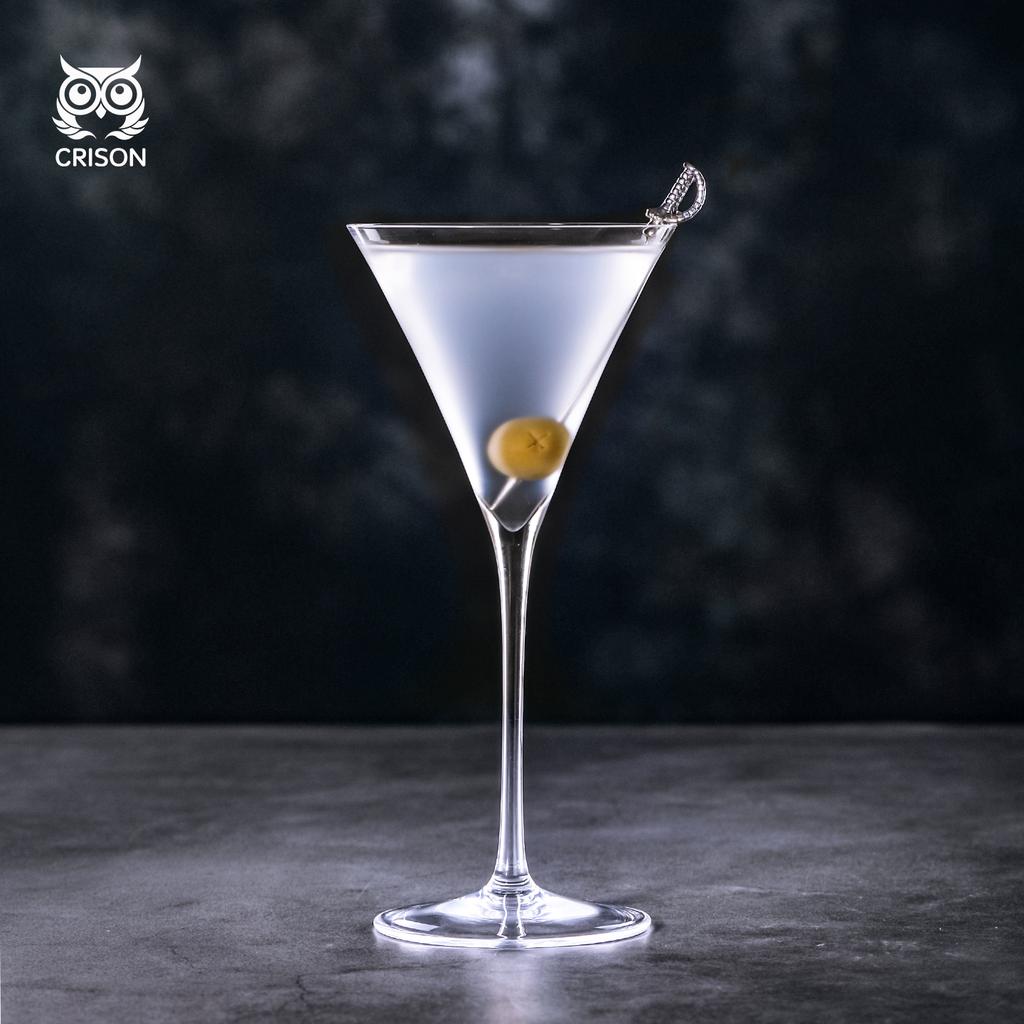 MT1901 CRISON Estilo Japonés Martini Copa de Cóctel de Cristal Copa de Vidrio para Fiesta de Boda Fiesta de Cóctel 145ml