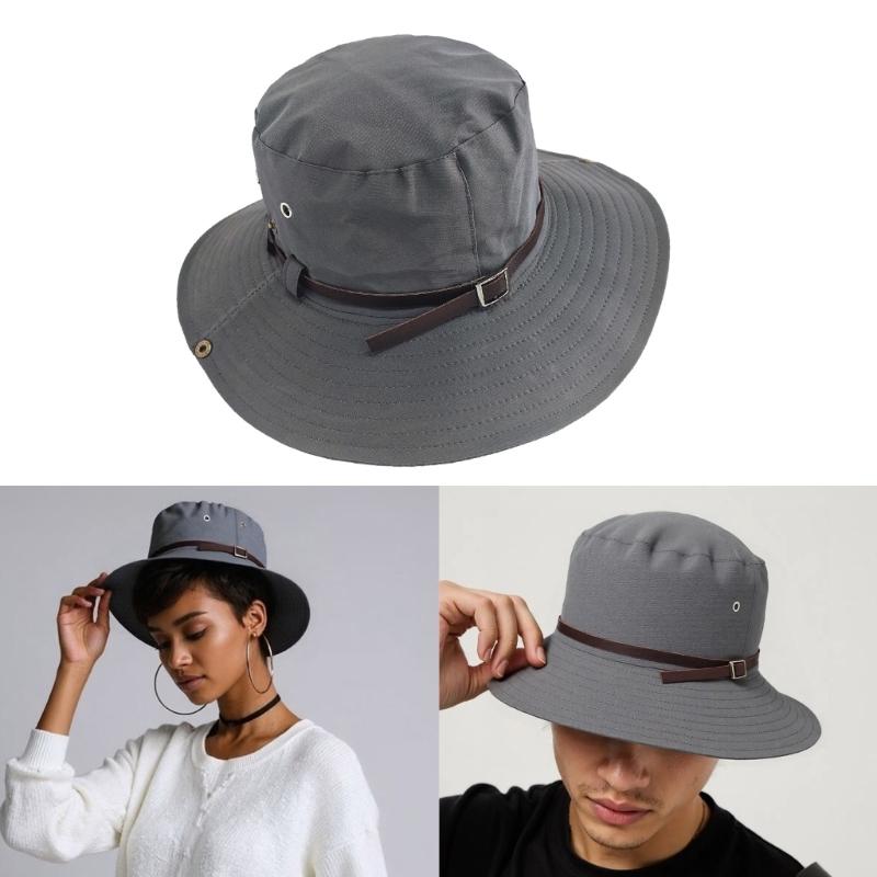 Adult Breathable Fisherman Hat Quick Drying Sunproof Hat Adjustable Size Fishing Hat For Outdoor Activity Camping Hiking