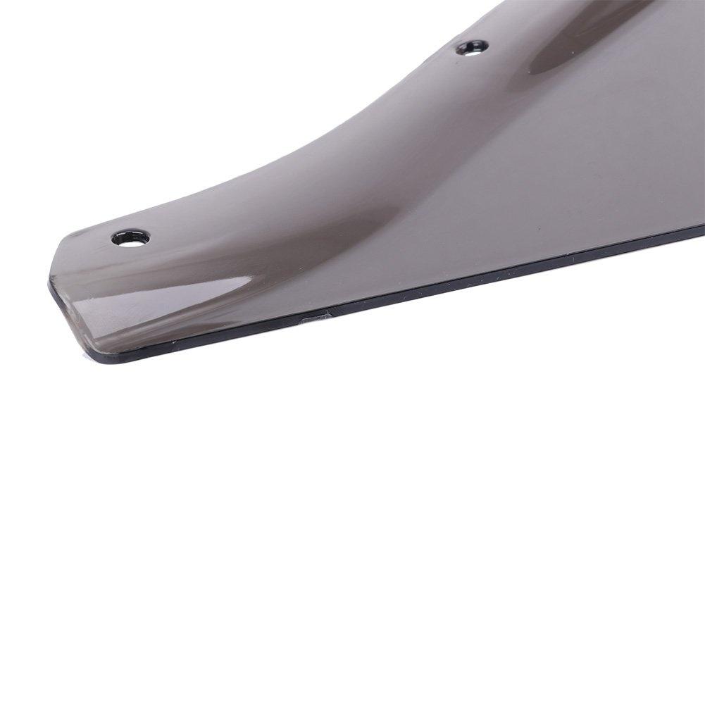 2 piezas deflectores de aire de carenado alas laterales parabrisas cubierta lateral escudo compatible para Harley Dark Smoke 1996-2013