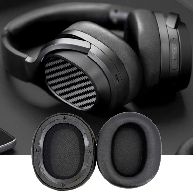 1 Pair Sheepskin Earpads Cover Earmuffs Comfortable Headset Cushion Ear Pad Repair for SPIRIT S3 Wireless Headphone