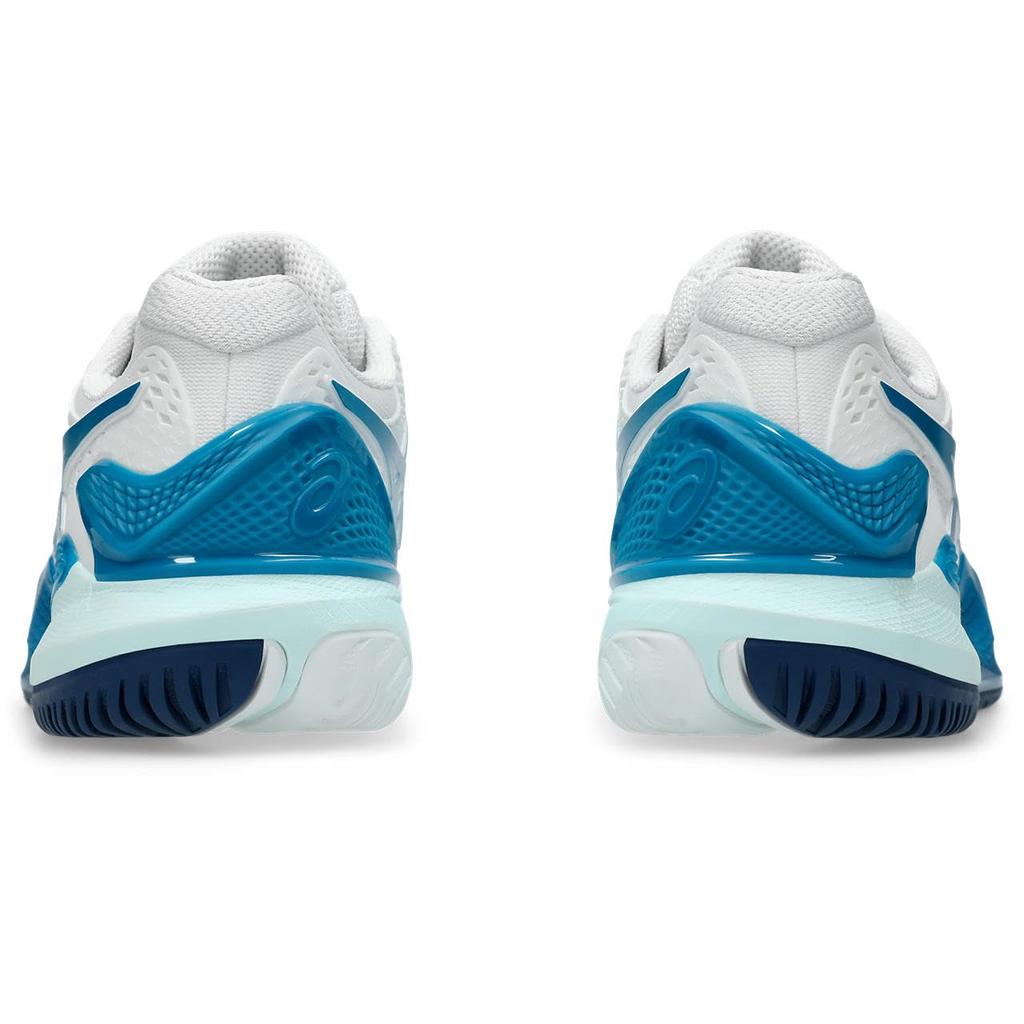 Tennis Shoes 9 1042A208 Blue [ASICS] GEL-RESOLUTION Women's White/Teal 22.5