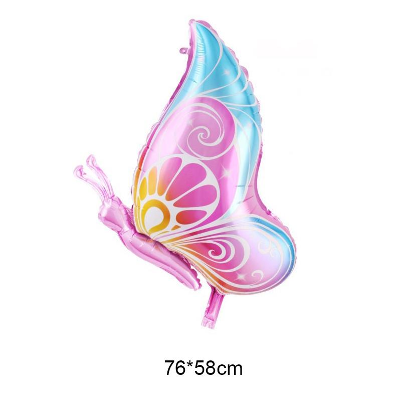 Large Butterfly Aluminum Foil Balloons Butterfly Helium Air Globos Birthday Party Decorations Baby Shower Kids Toy Photo Props 5