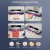 Electric Vacuum Sealer Full Automatic Dry/Wet Built-in Cutter Kitchen Food Storage Sealing Vacuum Packaging Machine Small Sealer