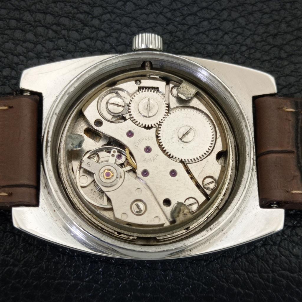 VINTAGE TIMESTAR HAND-WINDING INDIAN MENS REFURBISHED WATCH a704657-1