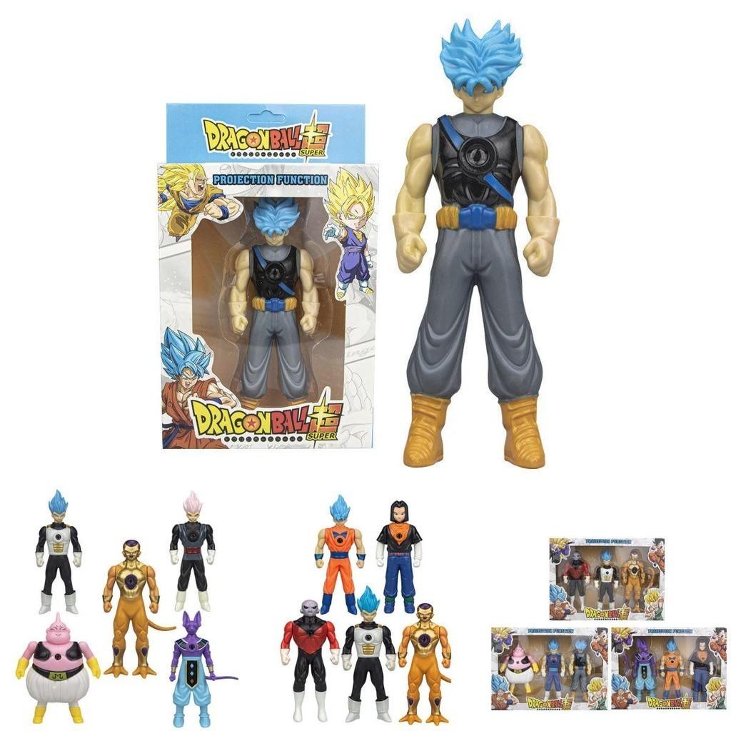 Dragon Ball Z Lichtprojektionsfigur Modell Blauer Goku Vegeta Kindergeschenk**