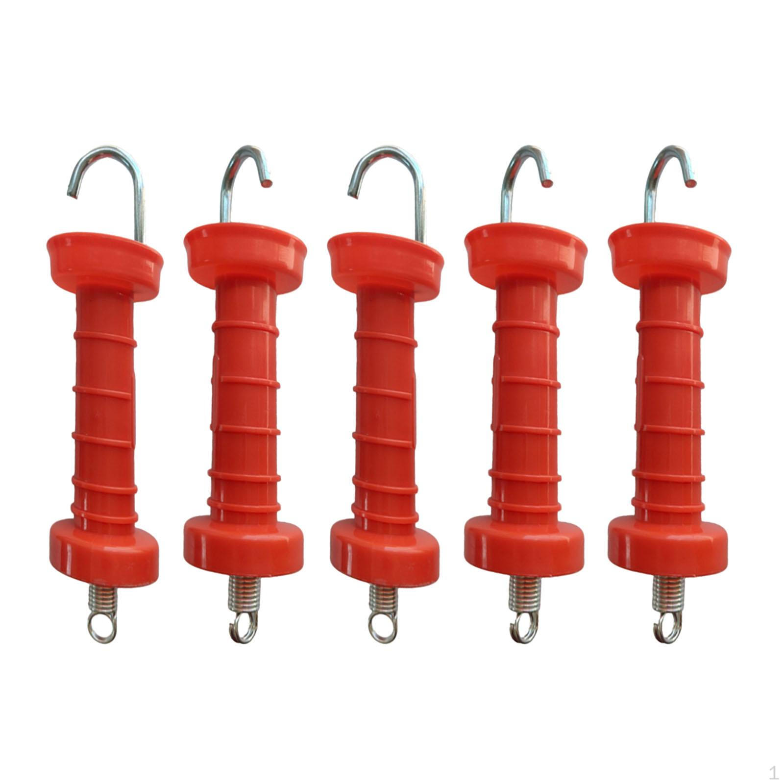 

5 Electric Fence Gate Handle Insulators - Ranch Accessories Convenient And Easy-to-Install