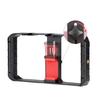 Handheld Video Rig with Two Handles for Stable Shootings for Bloggers and Streamers In Any Setting