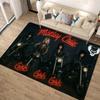Mötley Crüe Carpet Rug for Living Room Bedroom Home Sofa Decoration,Kids play Non-slip Floor Mat