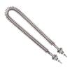 Finned Heating Tube Stainless Steel U Shape Fast Heating Up High Thermal Efficiency Finned Electric Heat Tube 220V