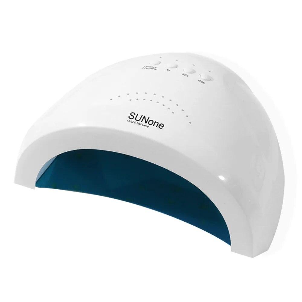 

Профессиональный набор для маникюра с гель-лаком для маникюрного салона, набор для сушки, 48 Вт Sunone, перезаряжаемая светодиодная лампа для ногтей