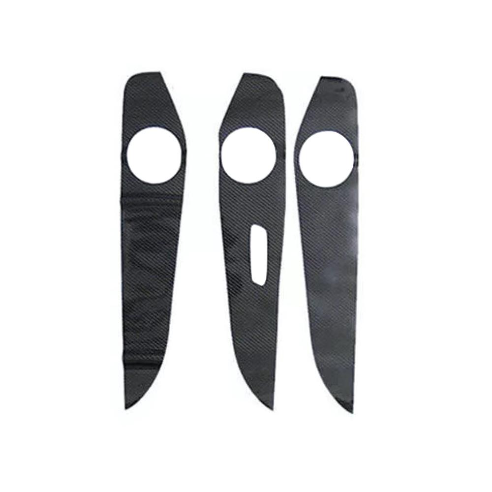 Carbon Fiber Look Pattern Interior Trim For Mercedes-Benz C200 C300 GLC 2015-18