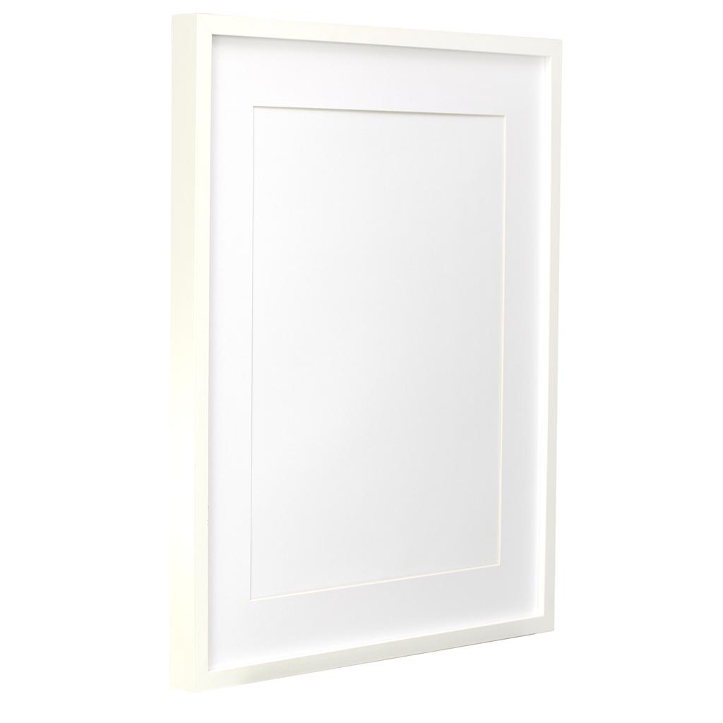 Rama Na Plakat Zdjęcie 50X70 Cm Z Passe-Partout 40X50 B2 Biała Bd Art