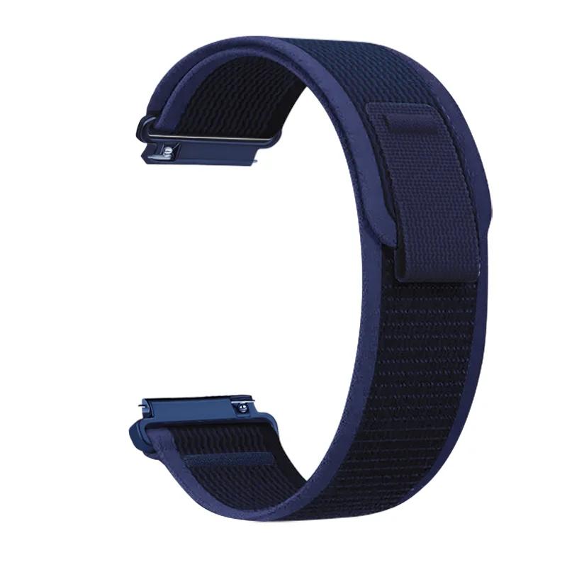 20mm 22mm Trail Nylon Loop Strap for Garmin Forerunner 965 955 570 970 165 55 Sports Bracelet Garmin Venu 4-3-2/ Active 6-5 Band
