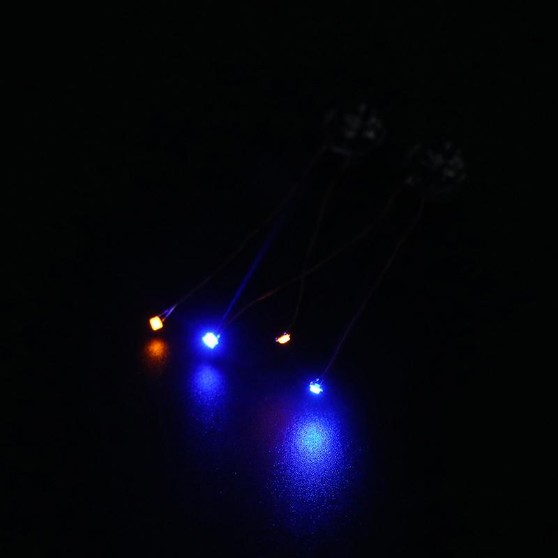 Wired 5Cm Magnetic Control Lamp Led Magnetron Light Model With Magnet Battery Diy Car Toys Lighting Diorama Materials Robots