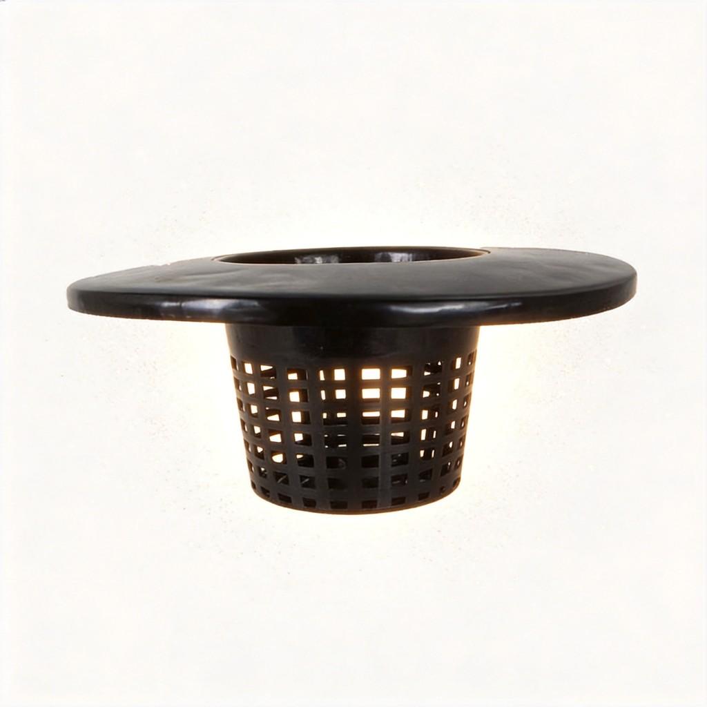 Plastic Breathing Plant Pot With Large Edge For Office Water Cultivation