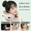 Portable U-shaped Memory Foam Neck and Cervical Massager Pillow