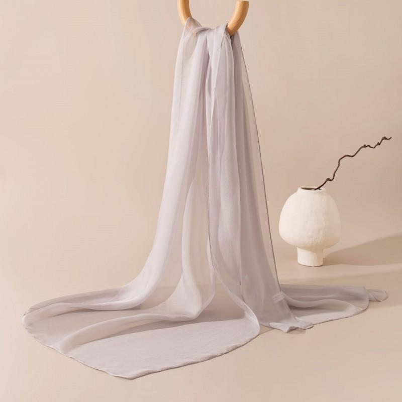 Long Silk Scarf Women Hand-painted Thin Shawl Versatile Elegant Fashion Accessory