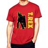 Tee Shirt Daily Wear Trendy Tshirt T Rex Silhouette Design Quickdry Tshirt For Man Trendy Daily Wear Fashion Tshirt