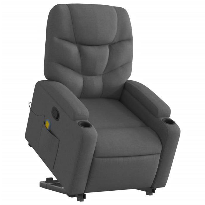 VidaXL Reclining Massage Armchair, Relaxation Chair with Adjustable Backrest and Footrest, Salon Seat Room of 3204609