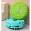 Double Sided Silicone Bath Brush For Gentle Exfoliation And Deep Cleansing With Ergonomic Handle