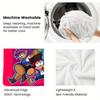 Funny school theme 2D Flat Pattern Flannel Blanket High quality All Seasons Warmth and Comfort Perfect for Christmas Gifts.