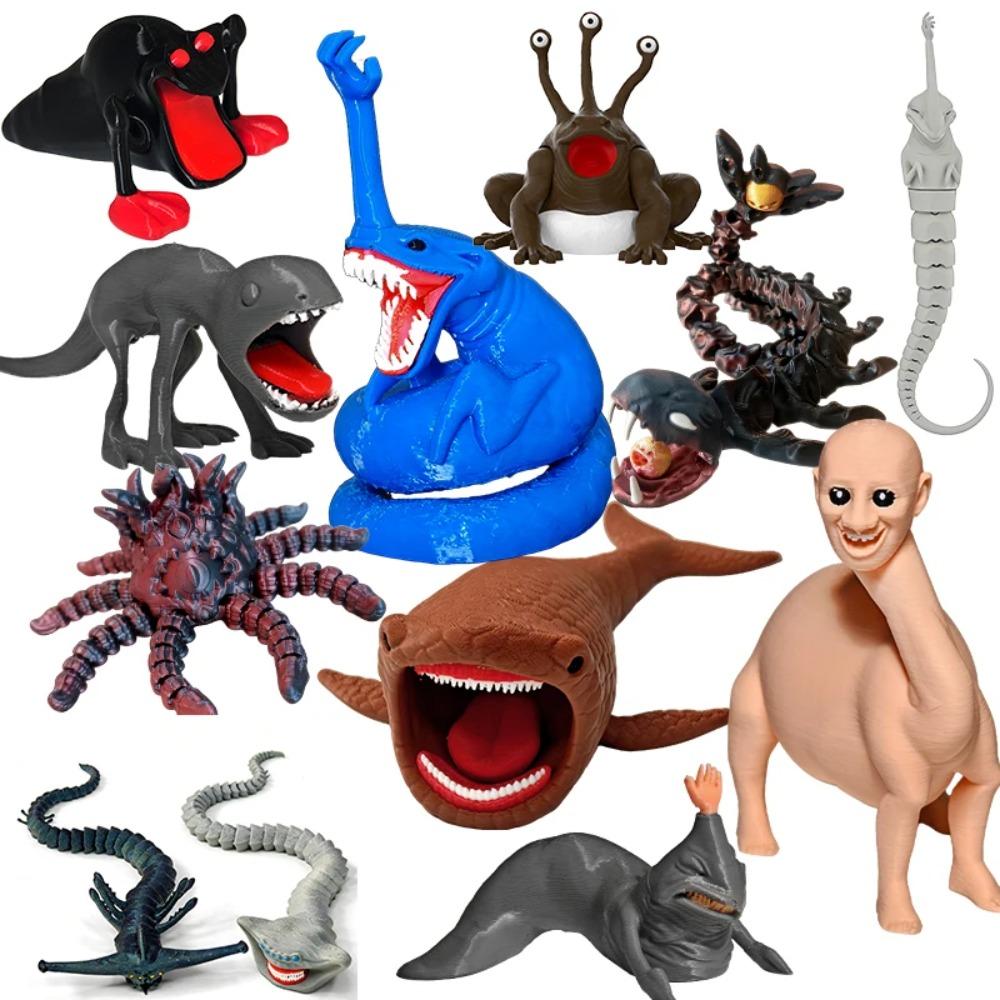 2026 Bloop Zeeeter Gran Maja 3D Geprint Subnautica Actiefiguur Model Creatief Speelgoed voor Verjaardag Kerst Verzamelaarscadeau