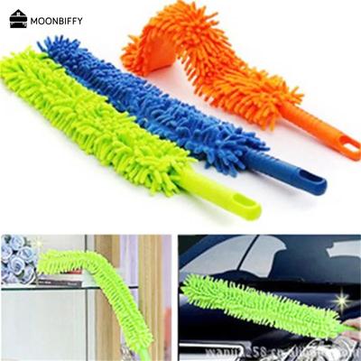 Bendable Microfibre Duster Cleaning Home Car Cleaner Dust Handle Dust Mites Portable Dusting Brush Herramientas De Limpieza