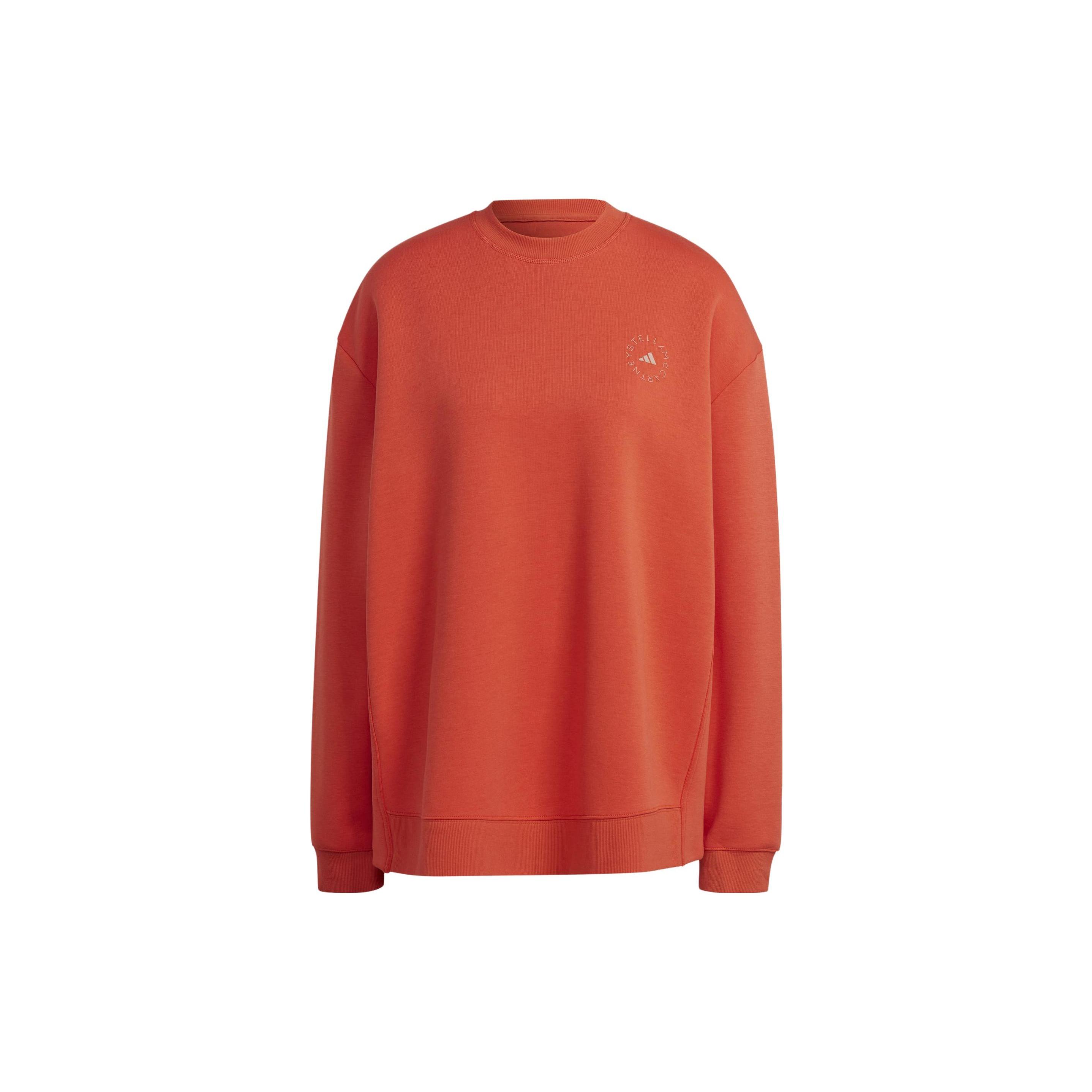 (WMNS) adidas By Stella Mccartney Sweatshirt Orange Women s HR2199 XS