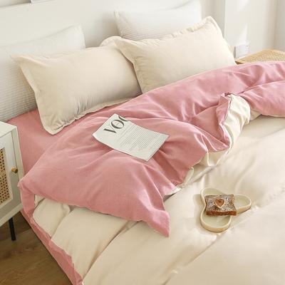 Four-piece Quilt Cover Single Dormitory Student Quilt Autumn and Winter Bedding Thickened Sheet Three-piece Set