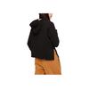 Puma Sports Lifestyle Series Solid Color Casual Vintage Hoodie Long Sleeve Sweatshirt Women Hoodies Black 673417-01
