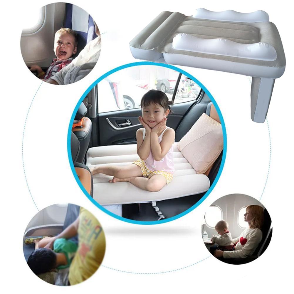 Portable Car Extender Sleeping Mattress Inflatable Car Airplane Bed For Kid Baby For Travel Car Trip Airplane Seat Car Accessori