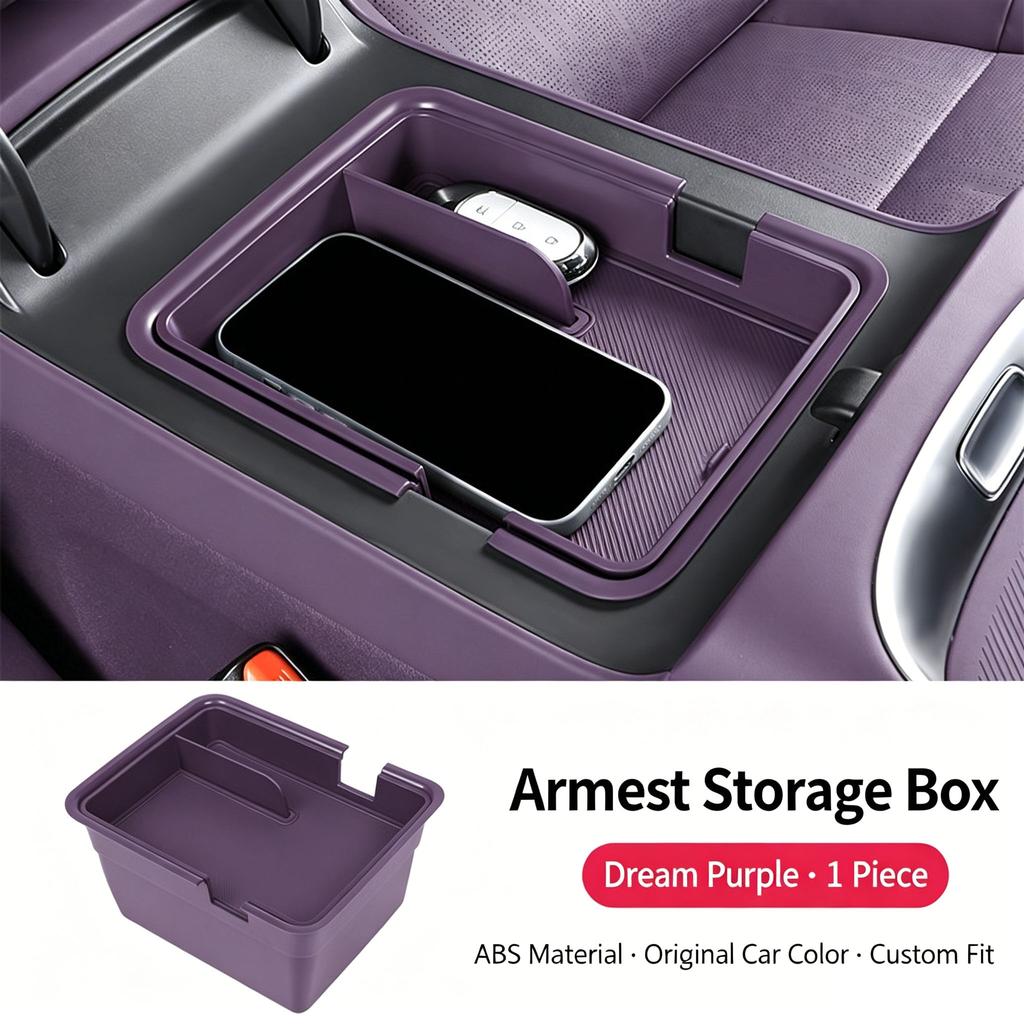 For Leapmotor B10/B01/Lafa5 Armrest Box Storage Box Central Control Expansion Car Interior Decoration Practical Accessories