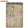 Vintage Homesteading Metal Wall Sign, Rustic Kitchen Decor