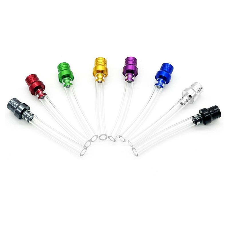 BLALION Universal Motorcycle Gas Fuel Cap Single Valve Vent Breather Hose Tube For Moto ATV Dirt Bike Fuel Tank Breather Pipe