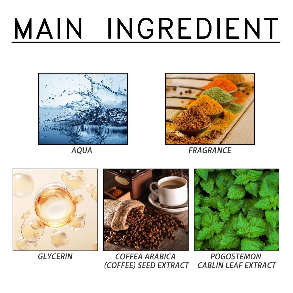 Roxelis Coffee Patchouli Flavor Perfume Natural Freshness Light and Long Aftertaste Glamorous Atmosphere Dating Fragrance