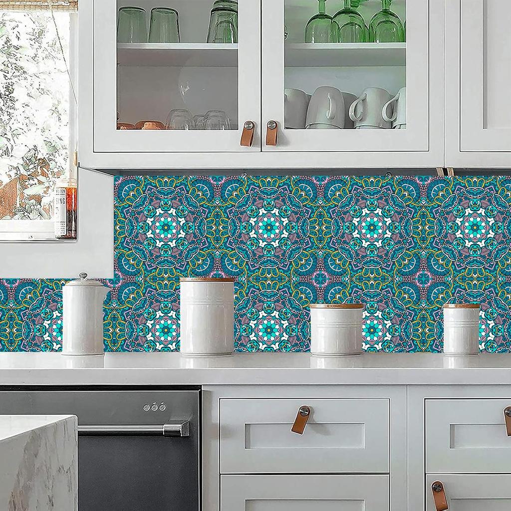 Waterproof Wall Stickers Posters Self-Adhesive Waterproof Wall Stickers Home Living Room Walls Kitchen Decoration Stickers