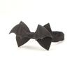 Adjustable Bat Bow Tie PU Leather Men Necktie Simple Halloween Cravat  Boys