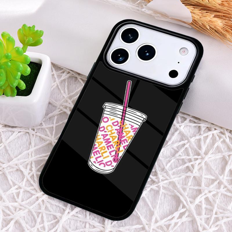 Charli D Amelio Phone Case for iPhone 17 Air 16 15 11 12 14 13 Pro Max Shockproof Cover iPhone17 Pro Max