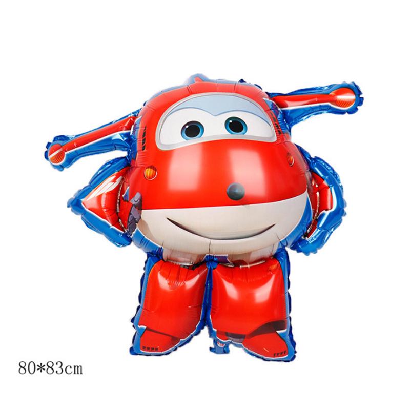 Fly Wings Foil Balloons Air Globlos Happy birthday Party Decoration Party Supplies Kids Favor Cartoon Movie Character Number Kit