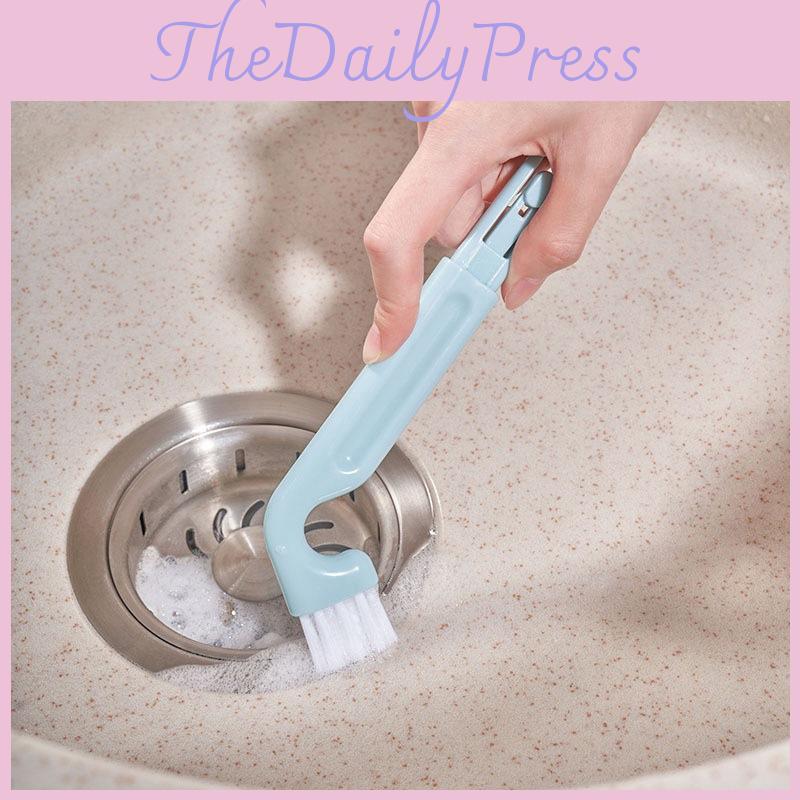 Sink Double Head Gap Cleaning Brush For Hard To Reach Areas In Kitchens