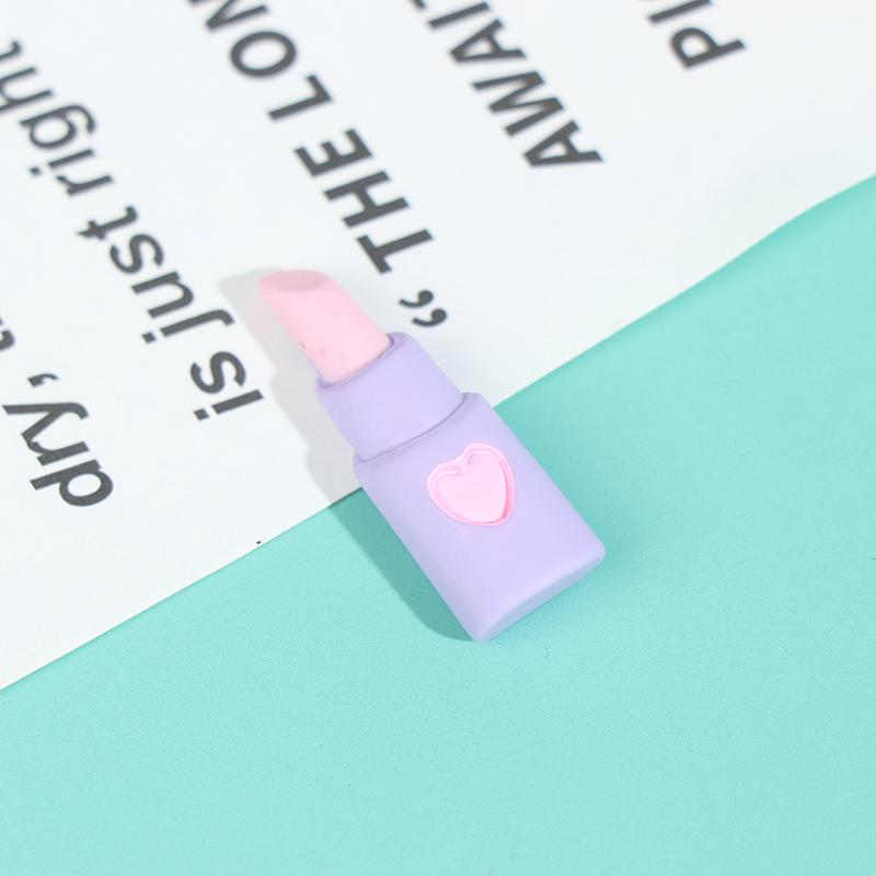 5 Stück Miniatur Niedlicher Lippenstift Simulation Kosmetik DIY Spielzeug Puppenhaus
