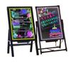 Rechargeable LED Fluorescent Blackboard: Handwritten Flashing Signs with Long Battery Life for Night Markets and Home Use.