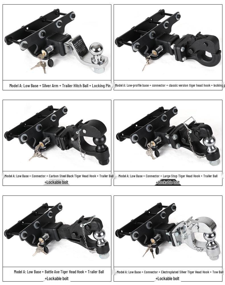 Compatible Tow Hook for JEEP Wrangler BJ40L: Off-road Rogue Tow Bar & Rear Hook