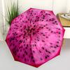 1 PC Automatic Folding Umbrella -fruitPattern,Portable & Foldable Design with 8 Ribs,Christmas Birthday Gifts