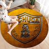 C.F. Pachuca Round Area Rug,Carpet Rug for Living Room Bedroom Sofa Playroom Decor,Non-slip Floor Mat