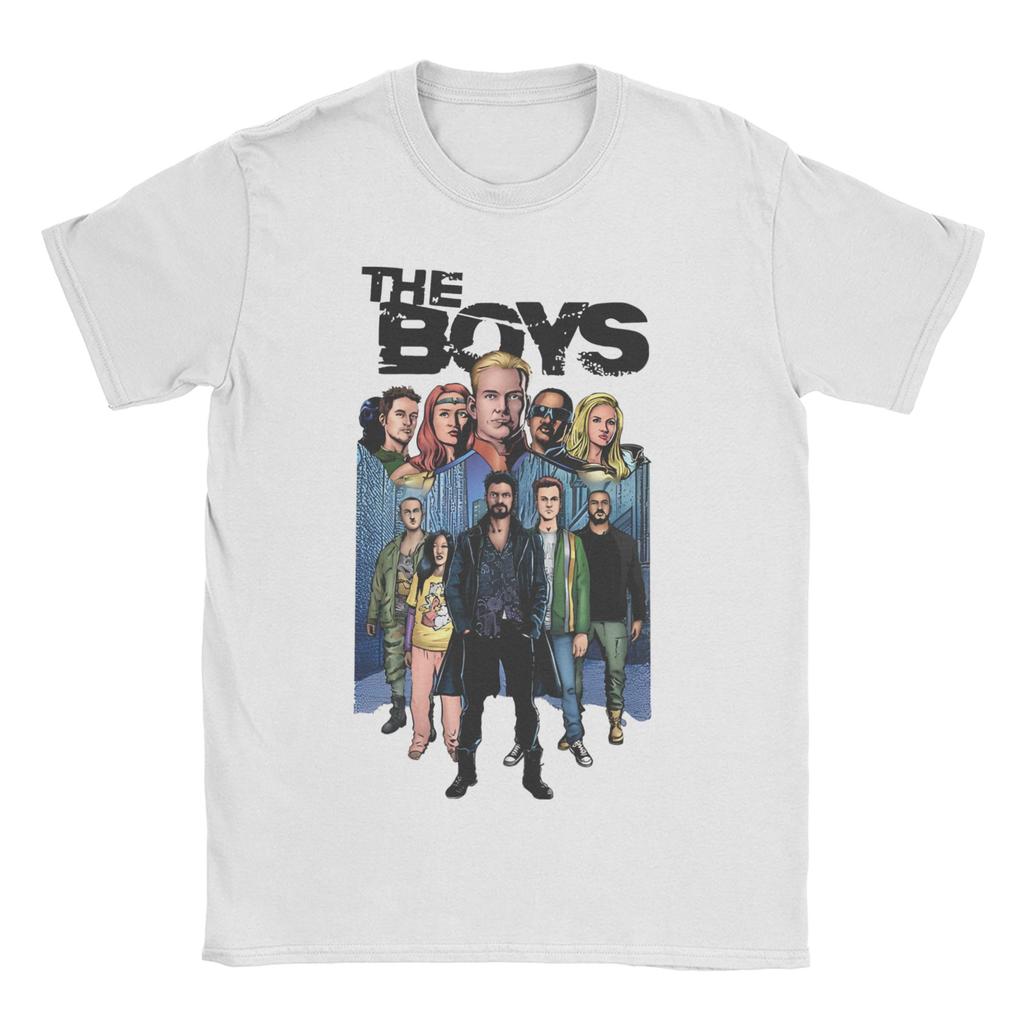 Unisex WOMEN The Boys Movie T Shirt Cotton Clothes Hipster Short Sleeve Crew Neck Tee Shirt Classic TShirt