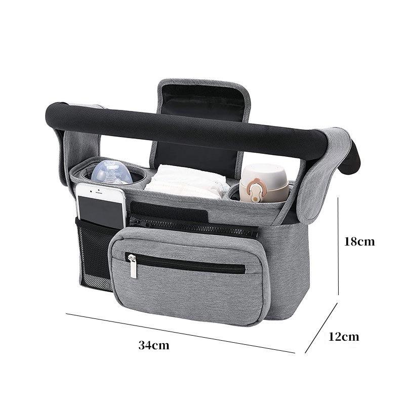 Multi-functional Baby Stroller Hanging Storage Bag - Mommy's Organizer