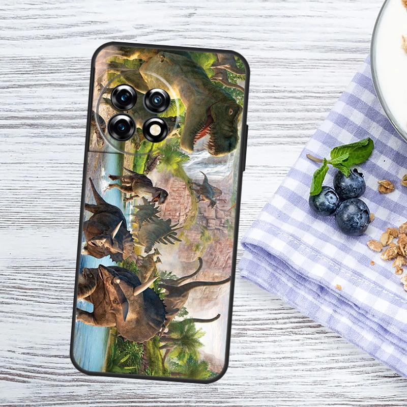 Dinosaur Case For OnePlus Nord 5 CE 2 3 4 Lite N20 N30 OnePlus 15 R 13T 13R 12R 10T 10R 11 12 13 Cover